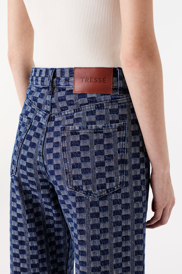Woven denim