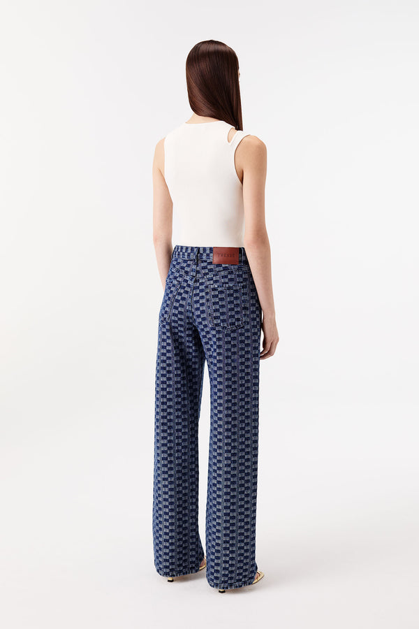 Woven denim