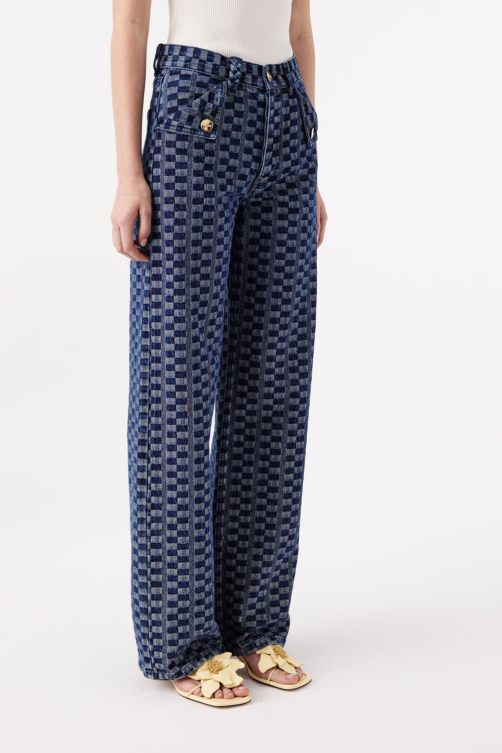 Woven denim