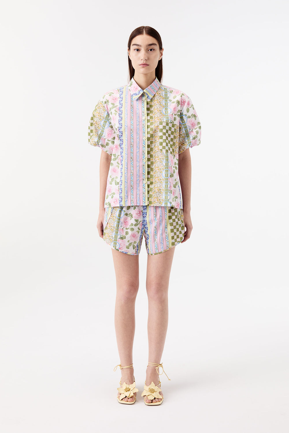 Liberty poplin shorts