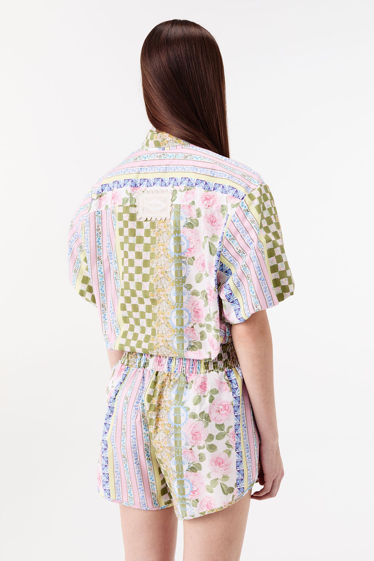 Short de popelina Liberty