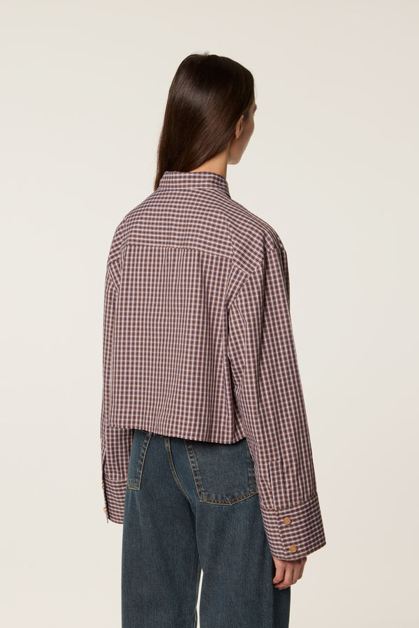 Nubuck pocket shirt