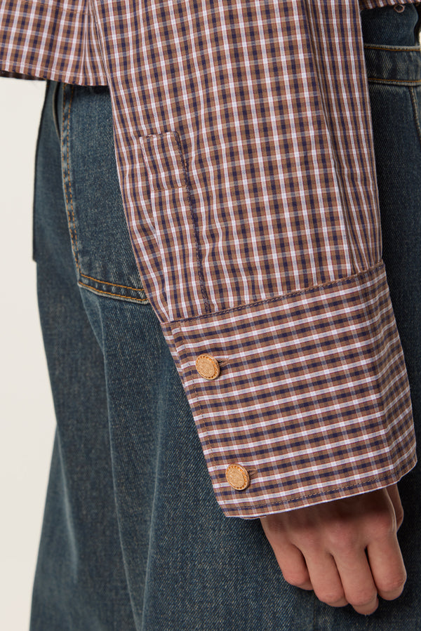 Nubuck pocket shirt