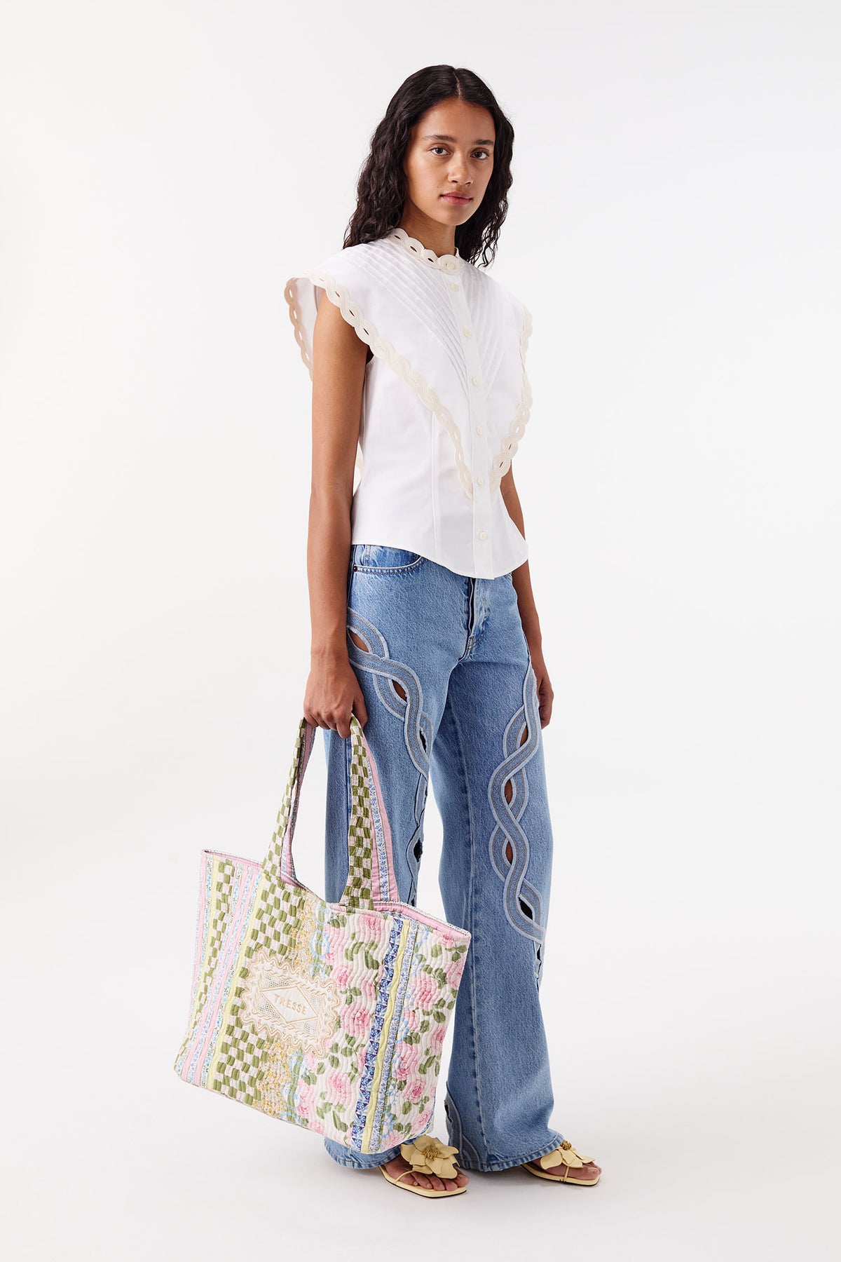 Tote bag inspired by Liberty Fabrics archives