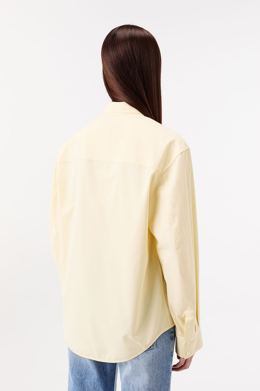 Chemise droite à plastron