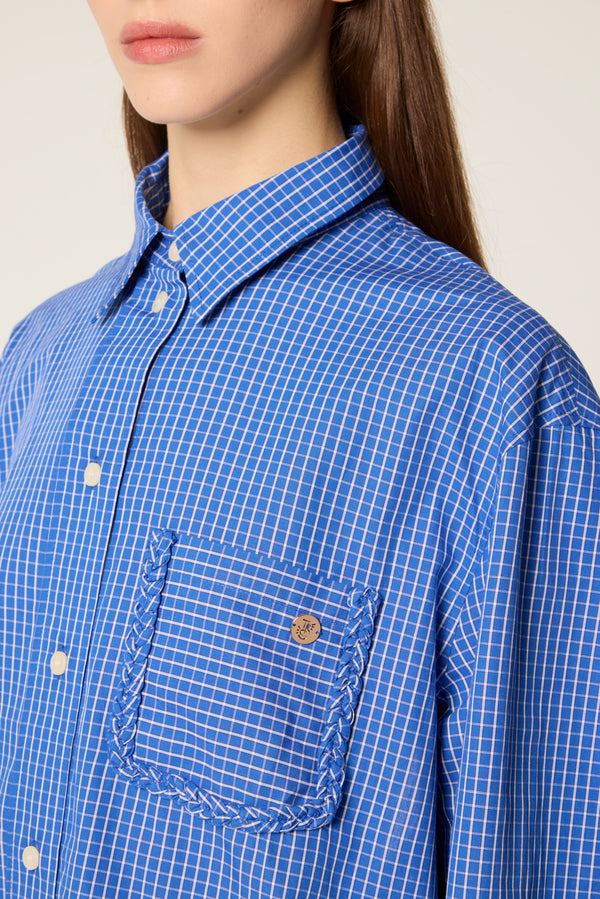 Backless shirt