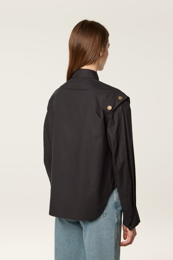 Snap button shirt