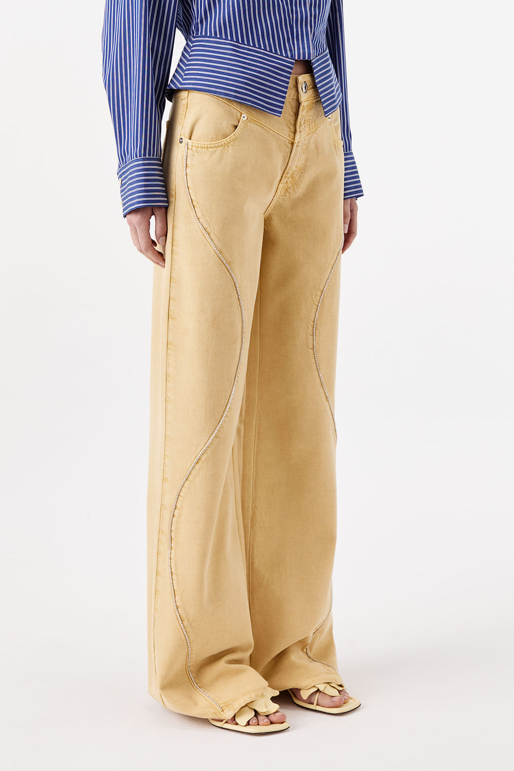 Pantalon à strass