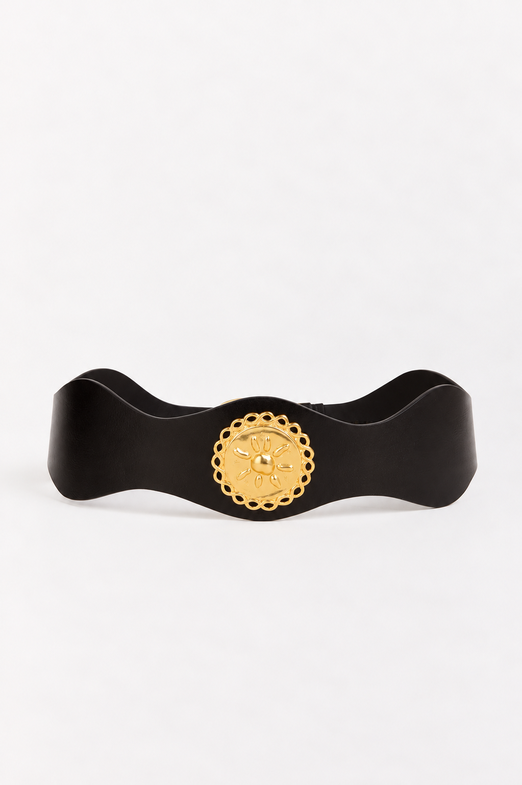 Sun medallion belt