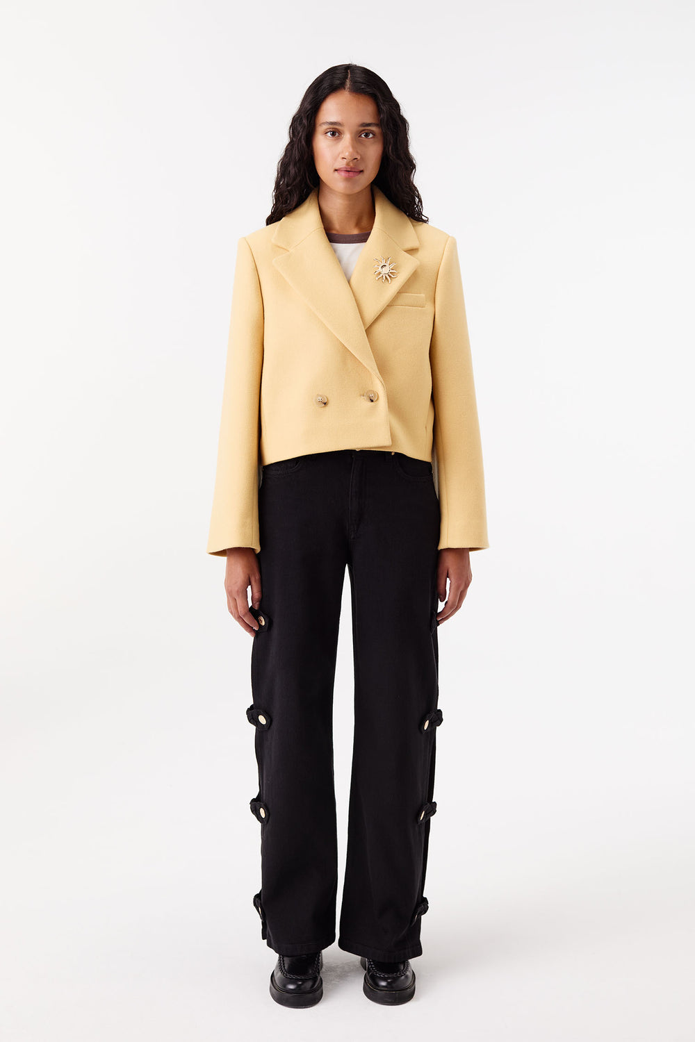 Veste tailleur courte