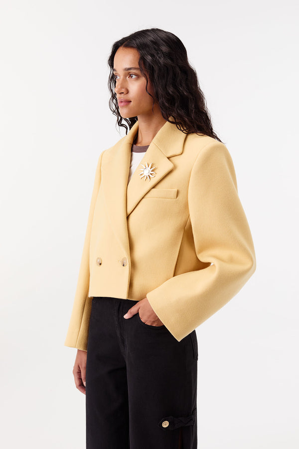 Veste tailleur courte