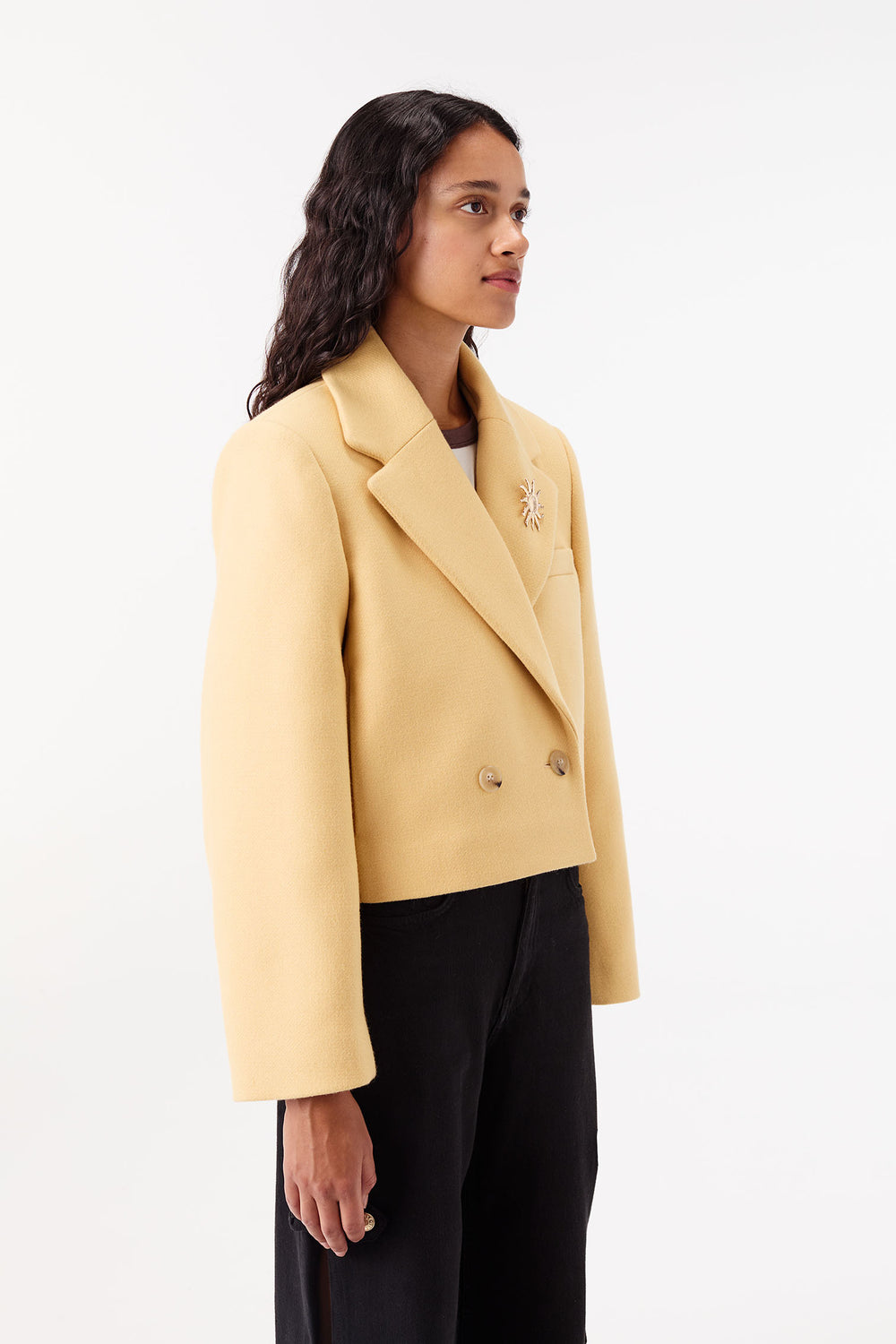 Veste tailleur courte