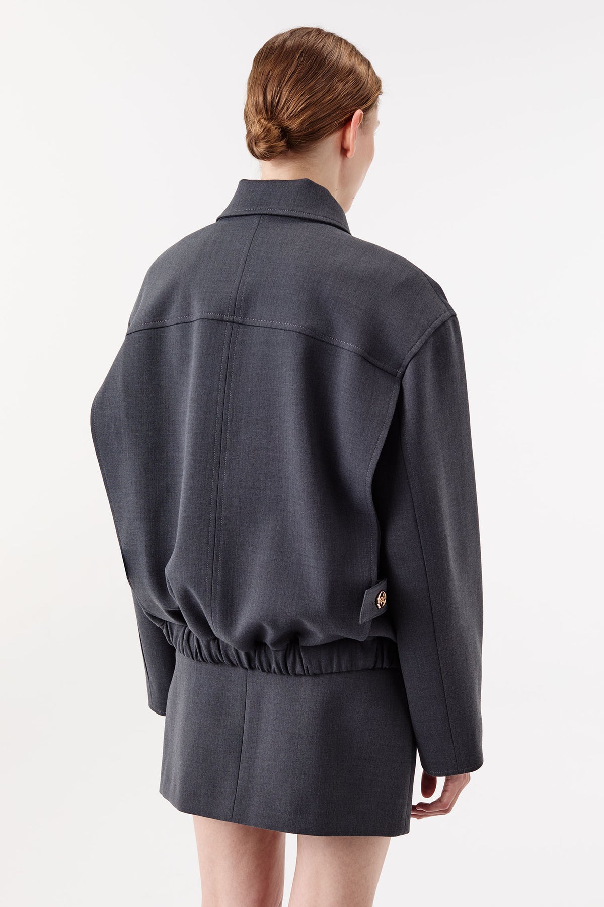 Jacket with back gusset