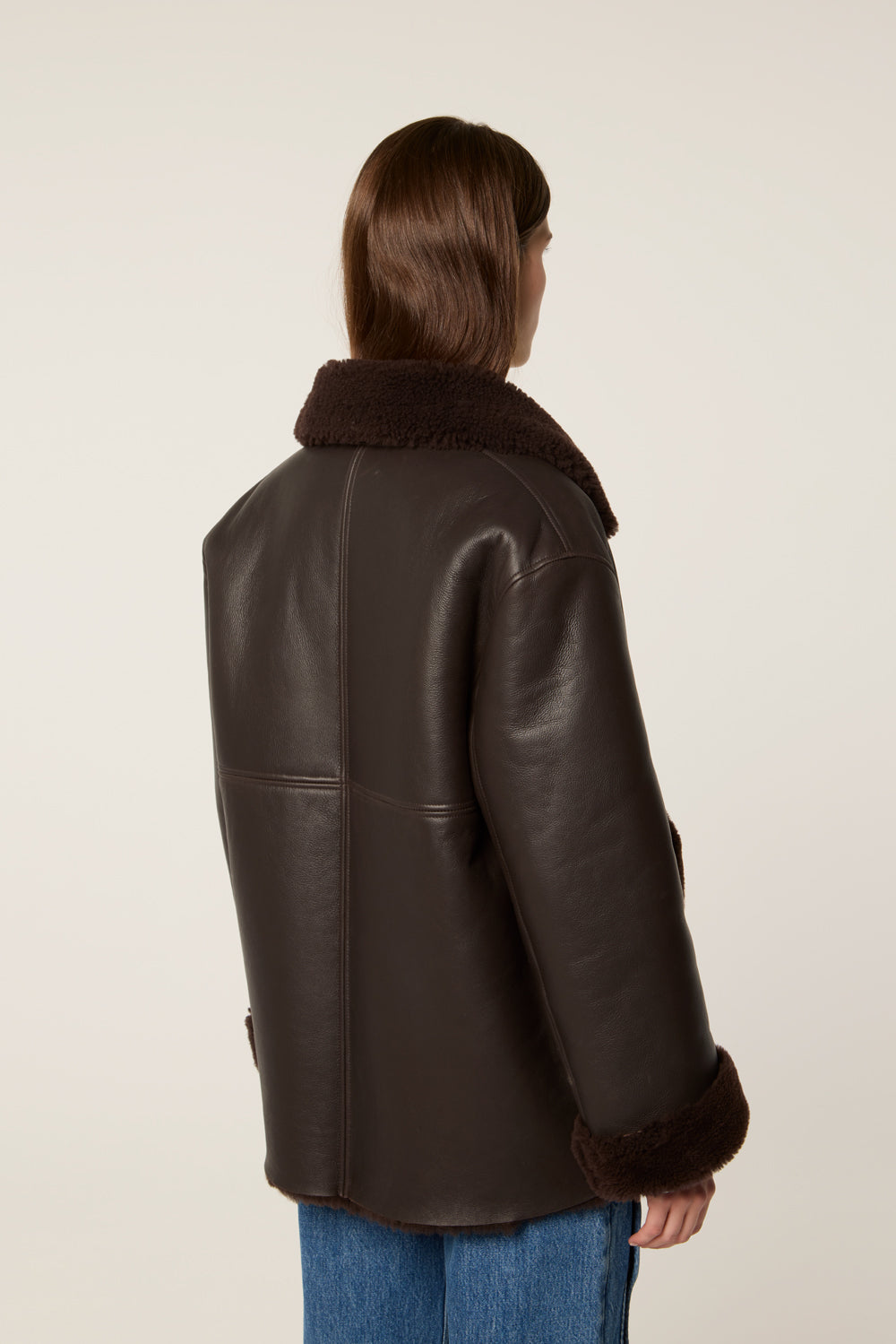 Sheepskin jacket