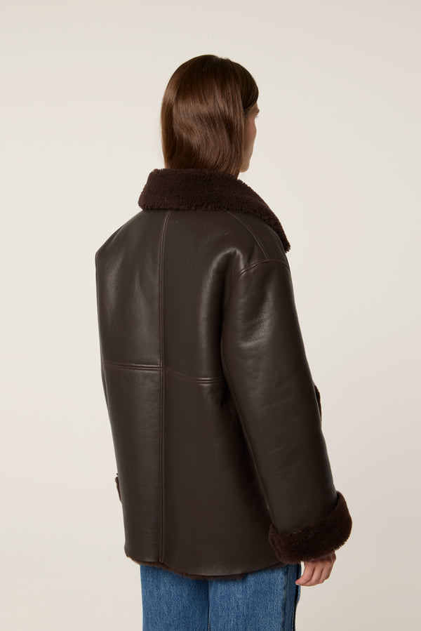 Sheepskin jacket
