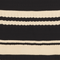 Robe longue en maille rayée