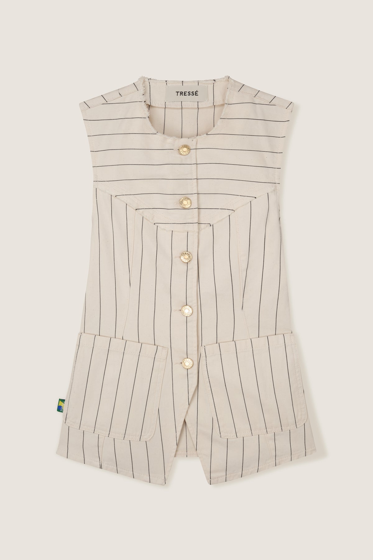 Gestreifter Blazer