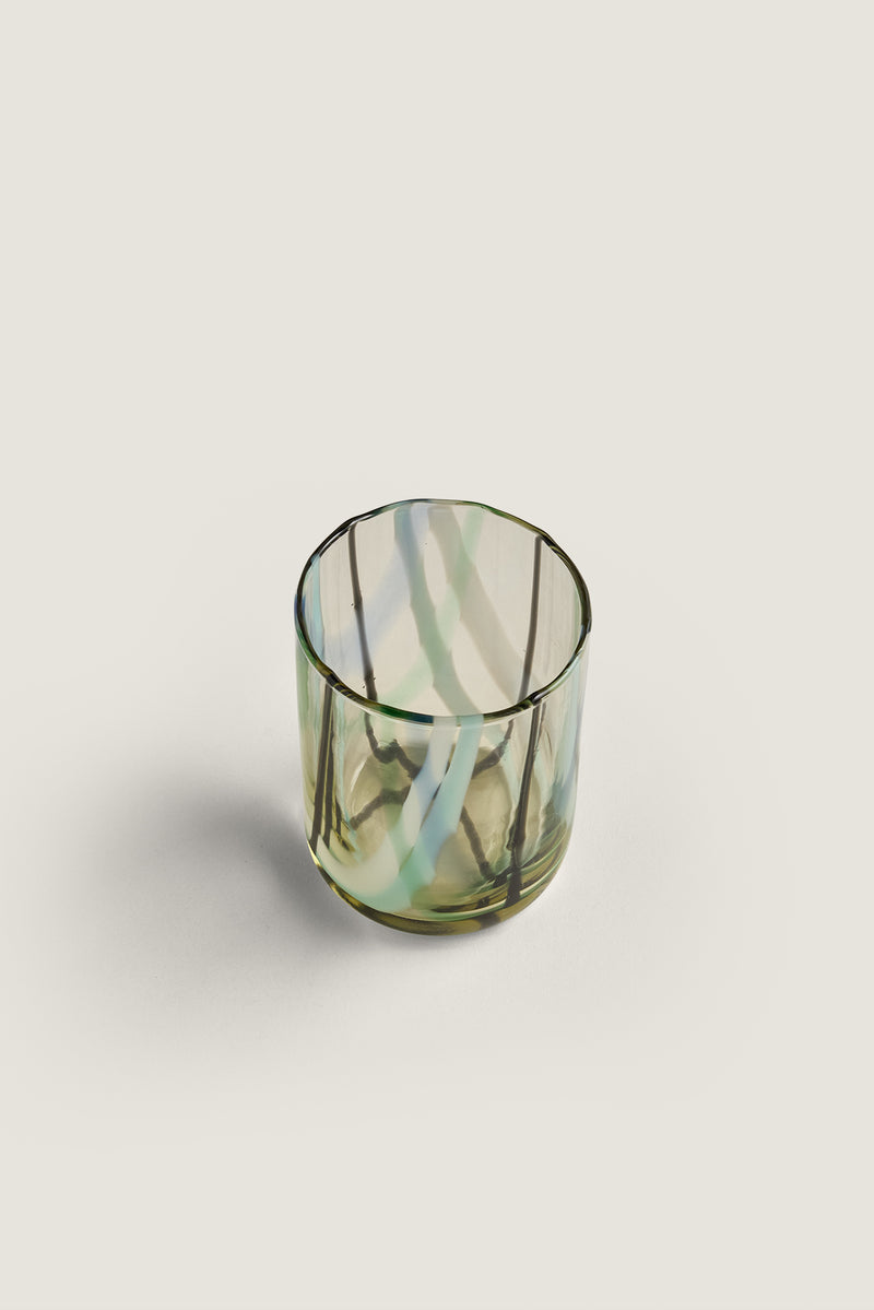 Verre dégradé jade