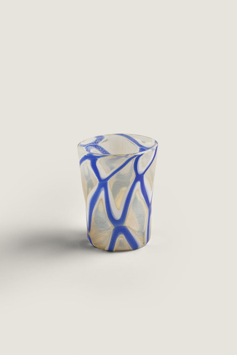 Verre à eau en verre de Murano