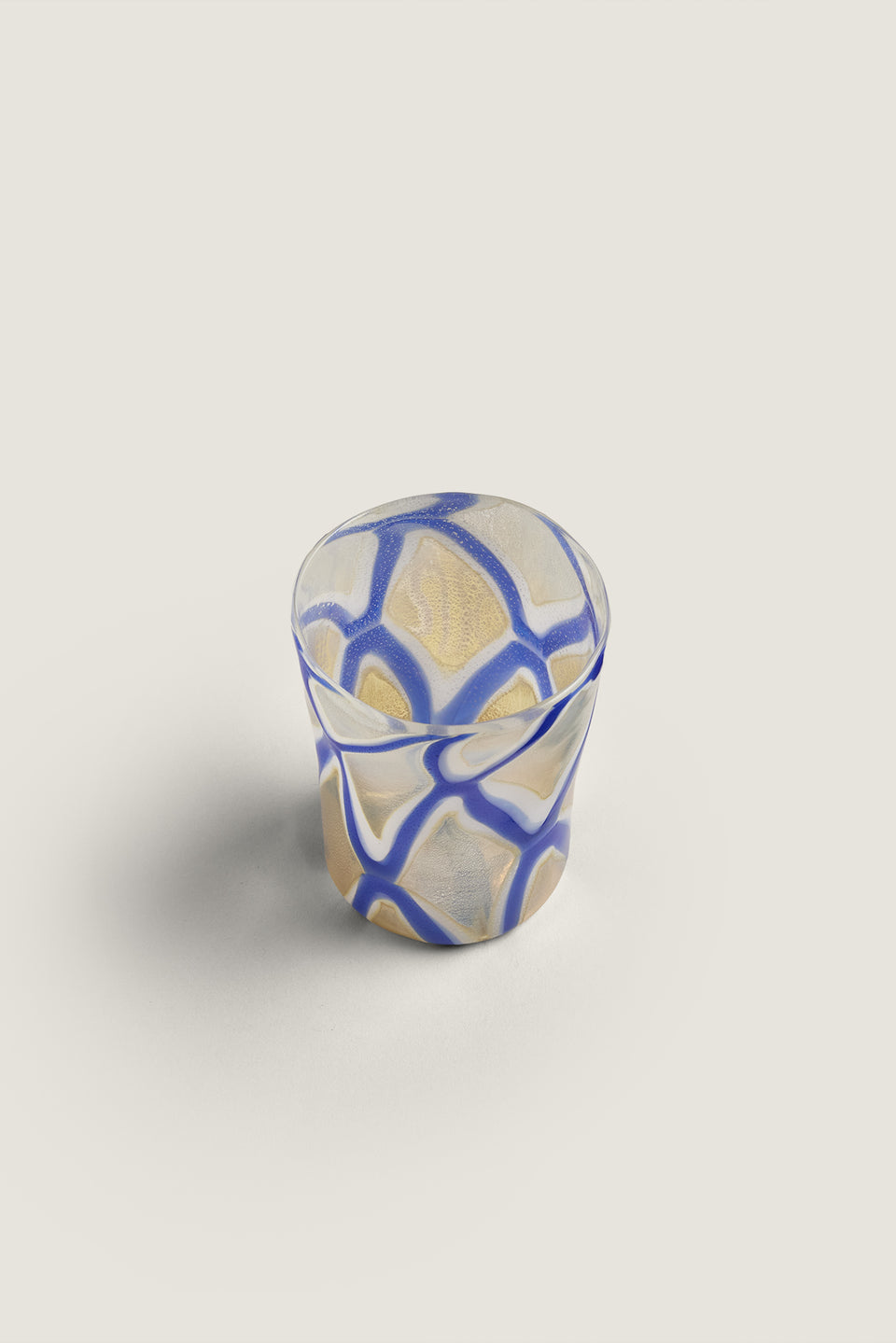 Verre à eau en verre de Murano