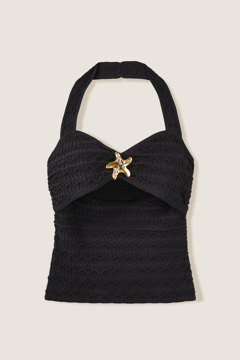 Top en maille dos nu