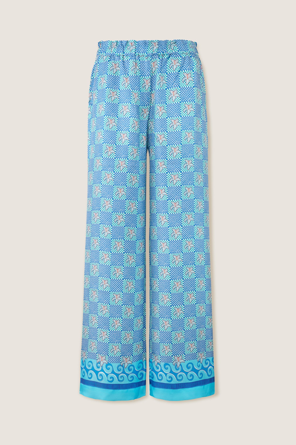 Pantalon en soie