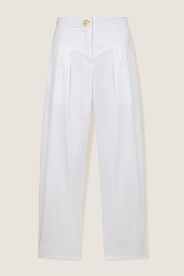 Pantalon ballon en popeline