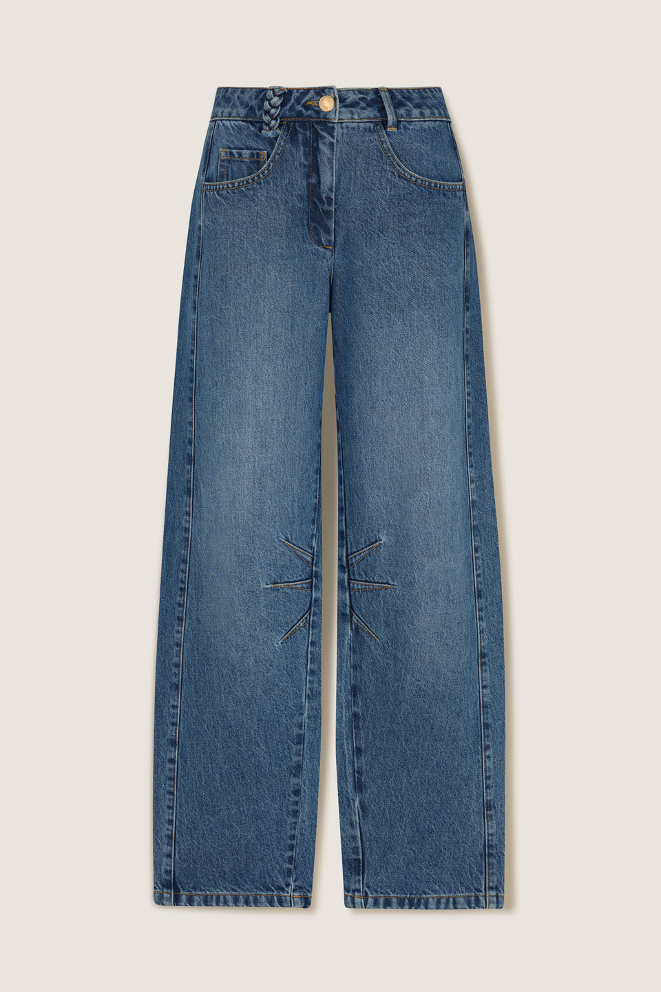 Denim coupe ballon