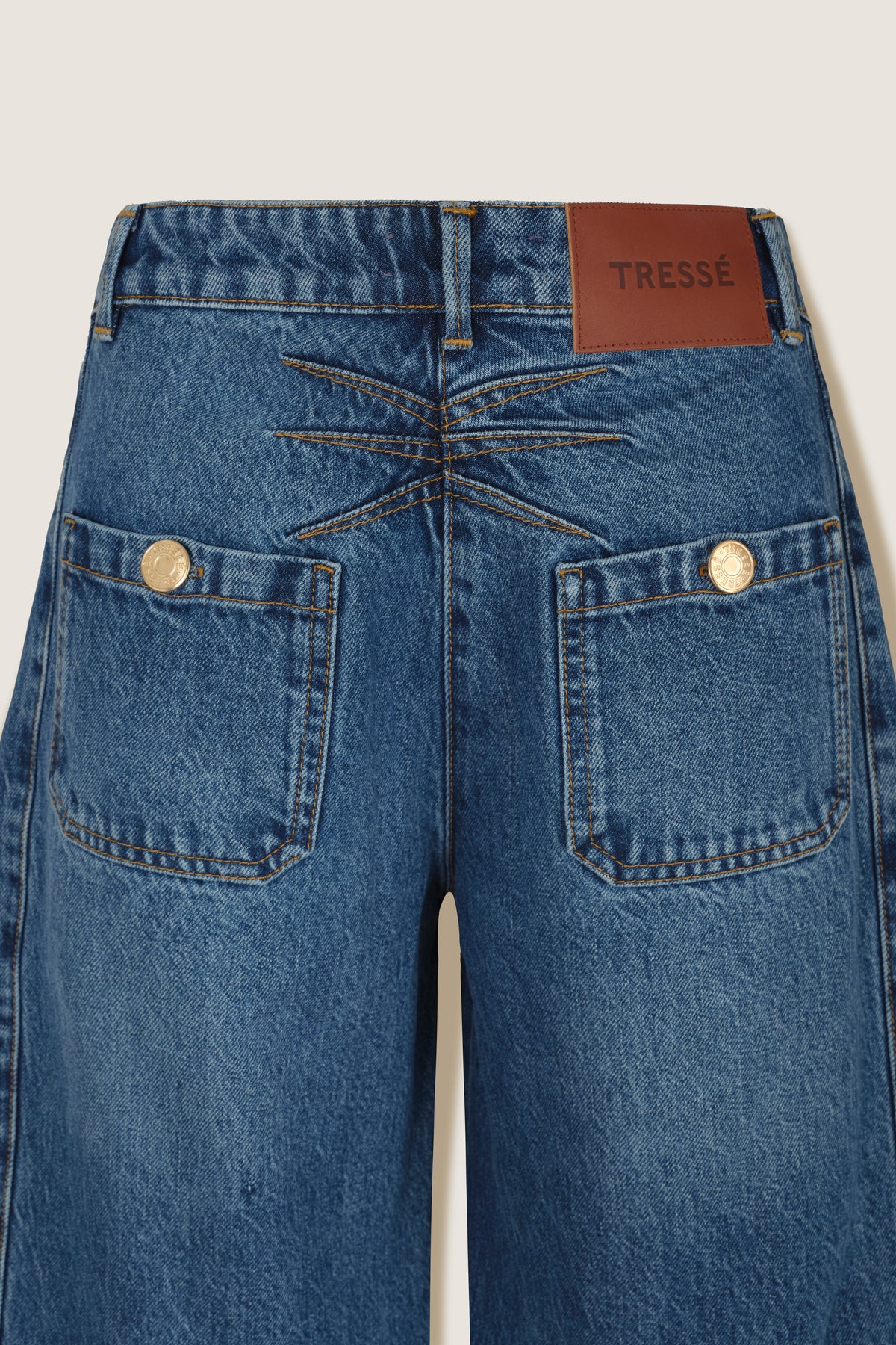Denim coupe ballon
