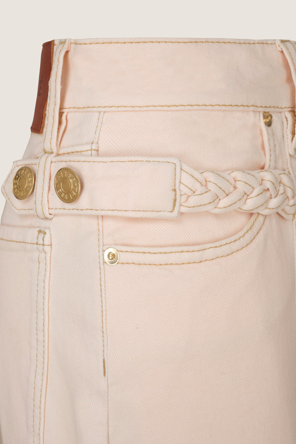 Denim avec couture milieu jambe