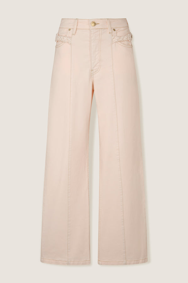 Denim avec couture milieu jambe