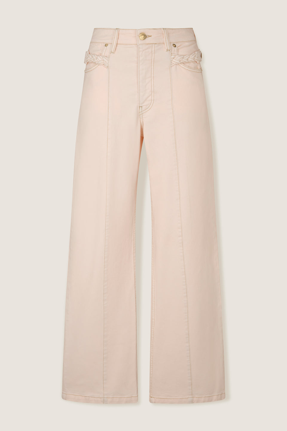 Denim avec couture milieu jambe