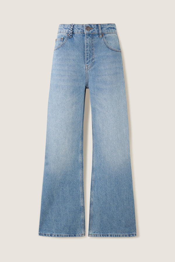 Straight leg denim