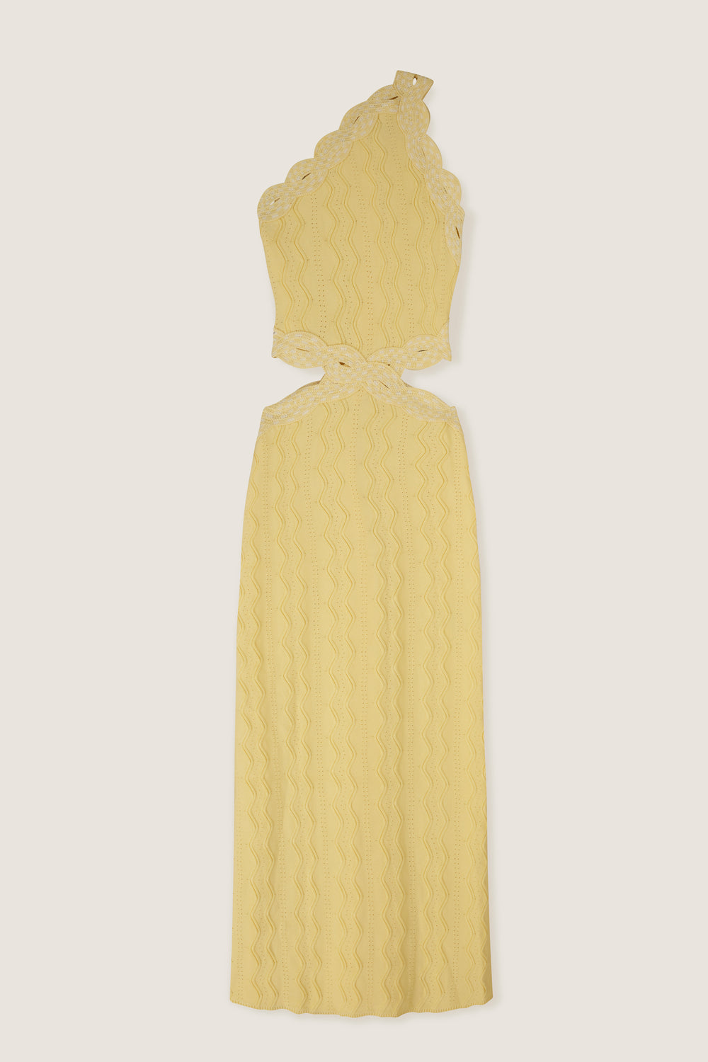 Robe longue en maille