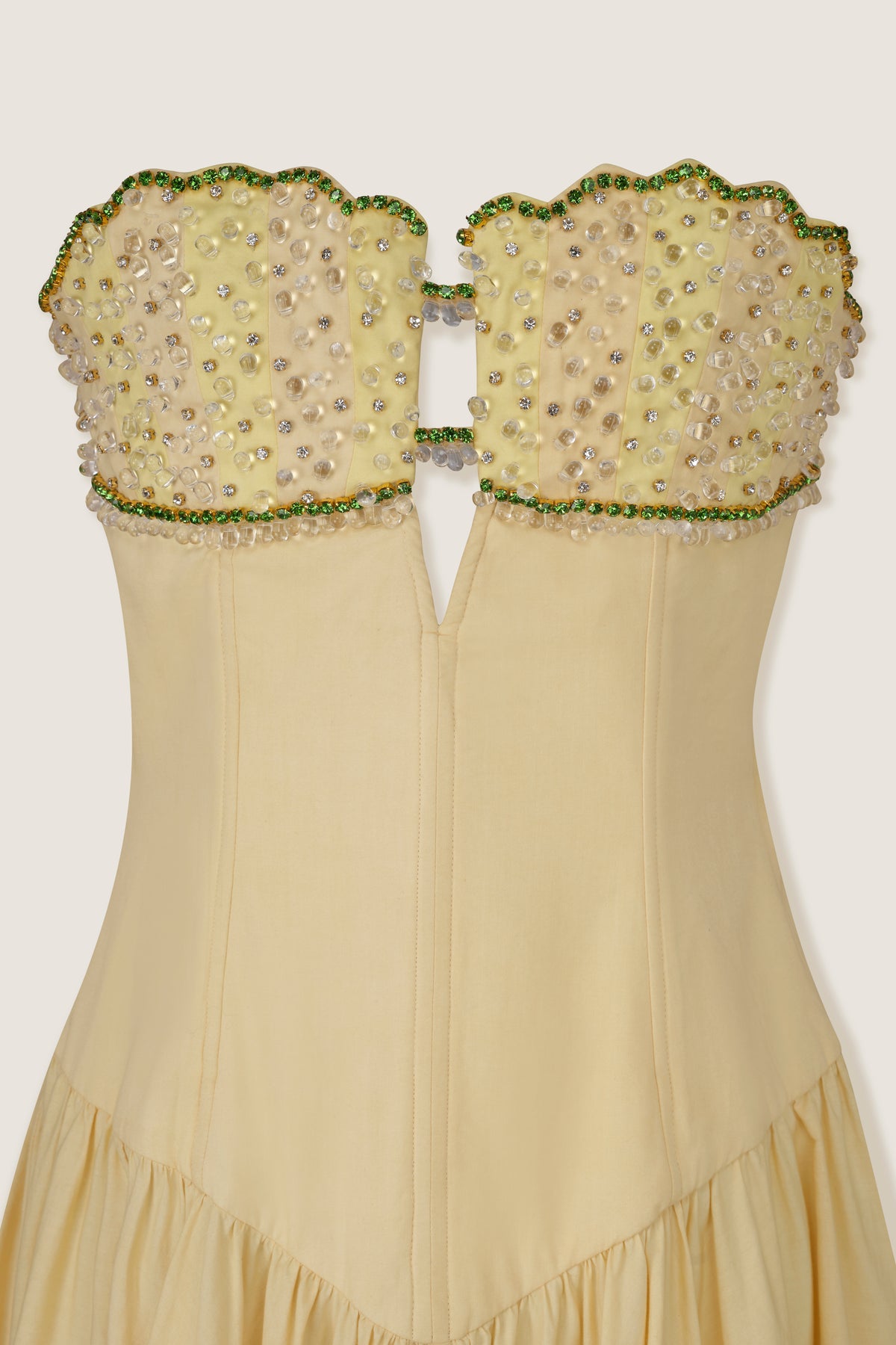 Robe longue bustier