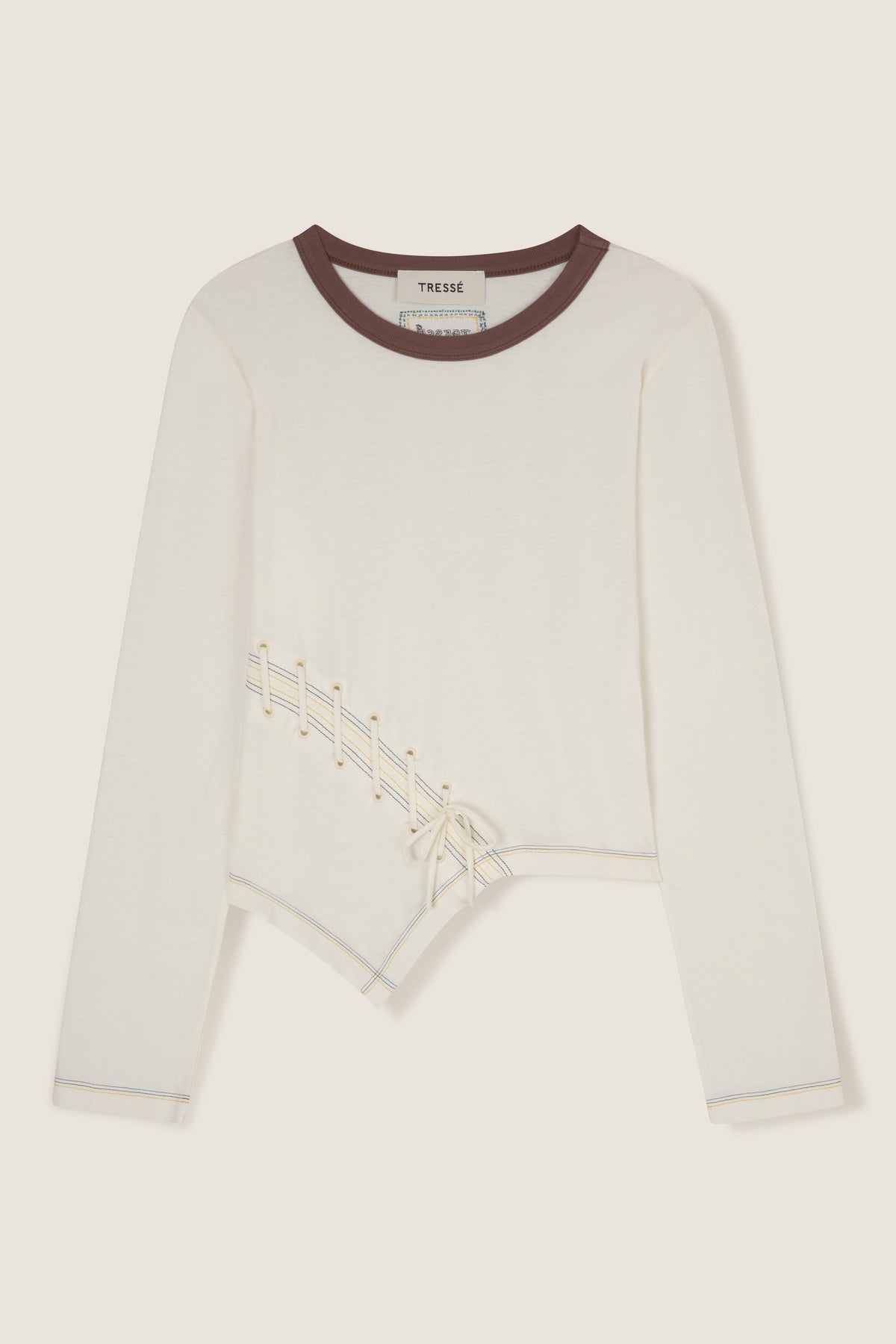 T-shirt à laçage