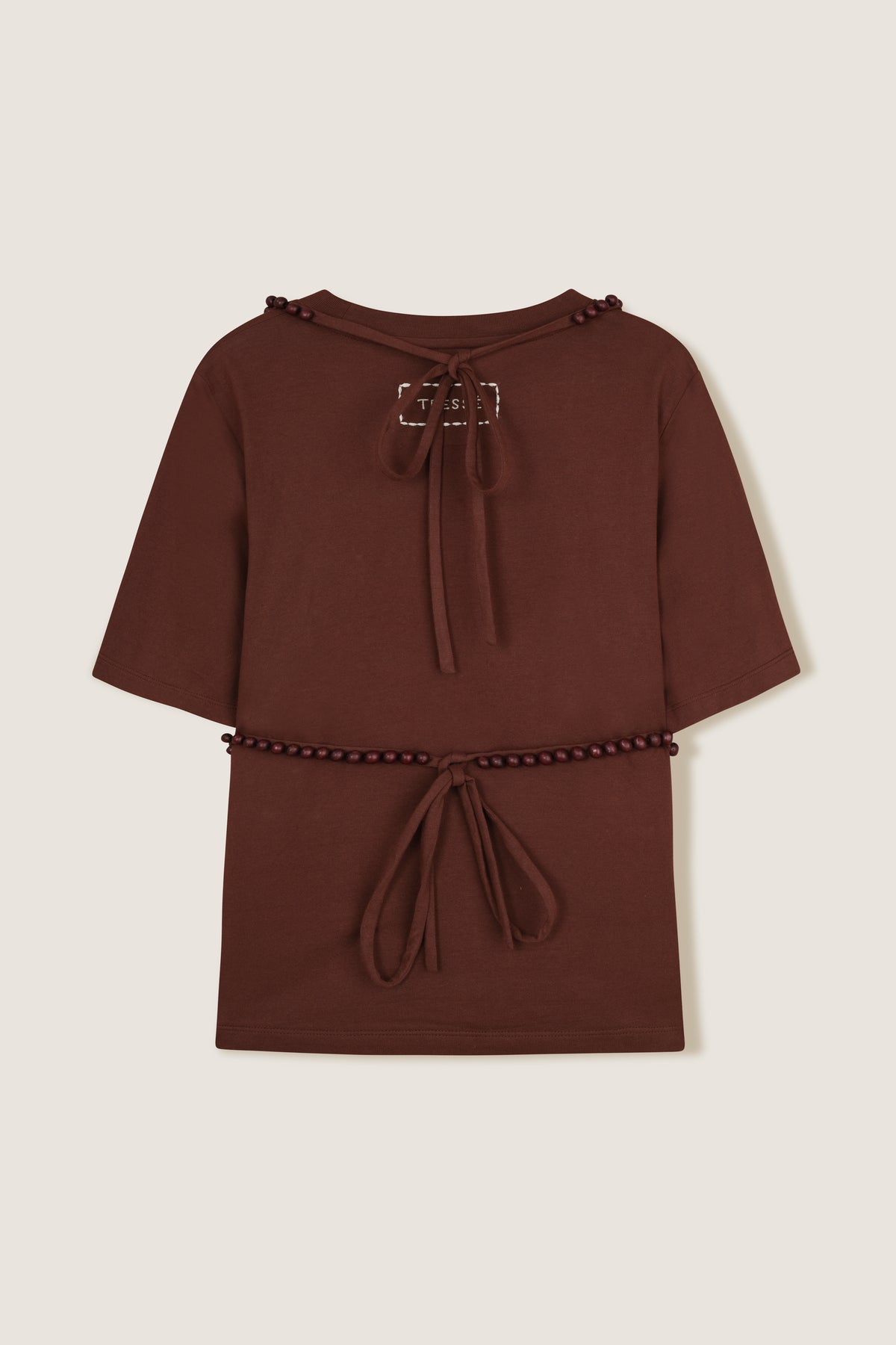 T-shirt à perles