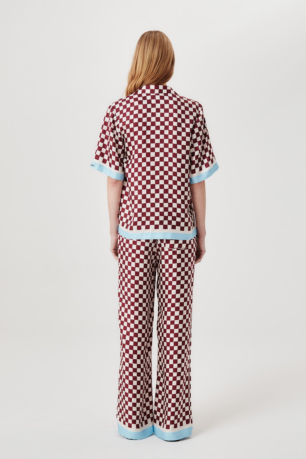Pantalon en soie