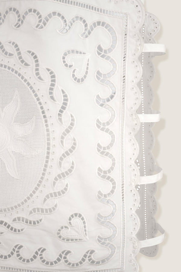 Top en broderie anglaise