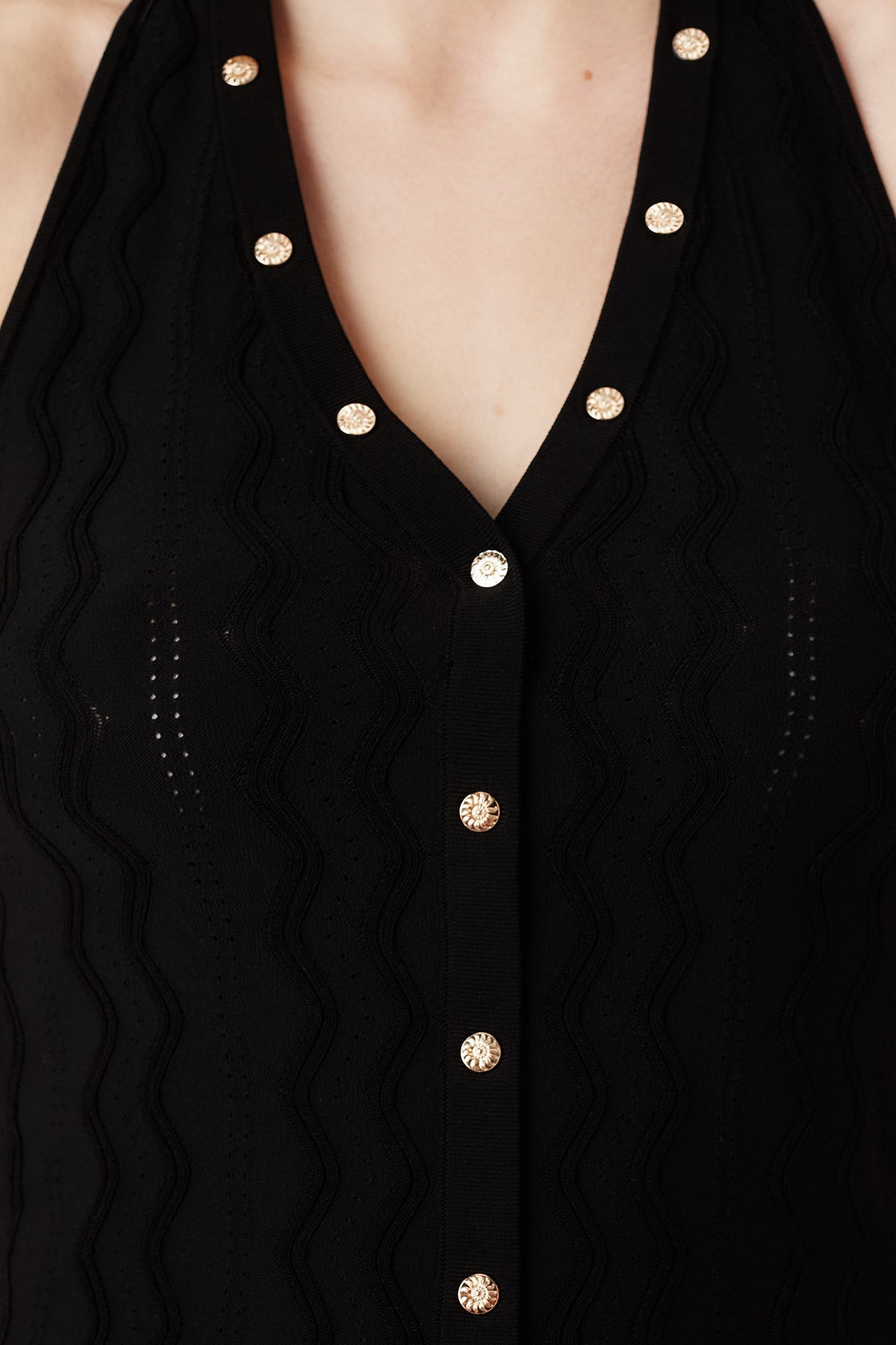 Top dos nu en maille