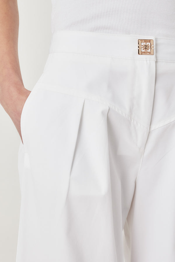 Pantalon ballon en popeline