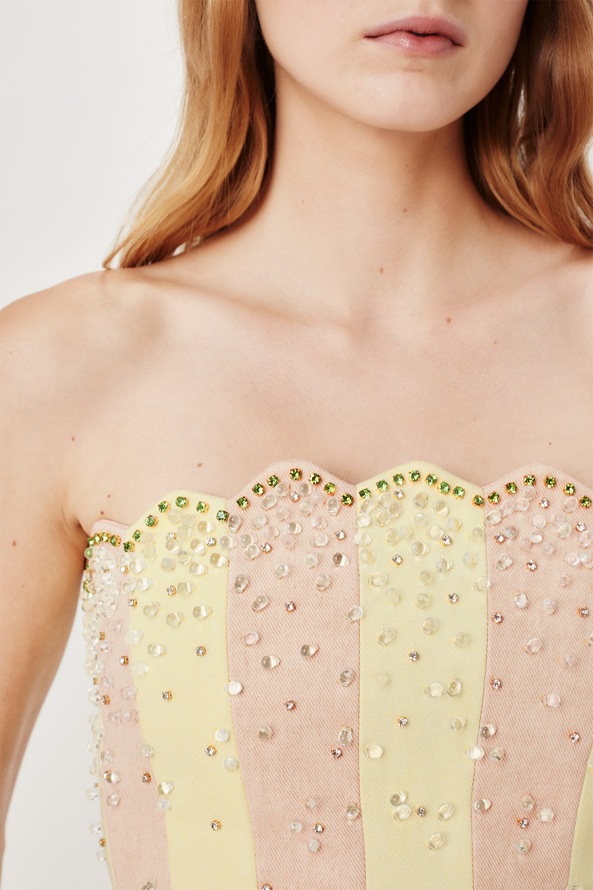 Bustier zum Binden