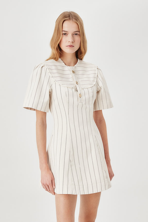 Short backless dress