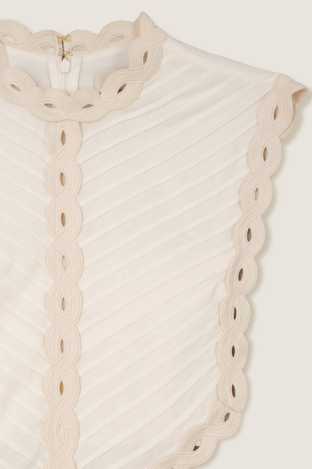 Robe longue à plastron