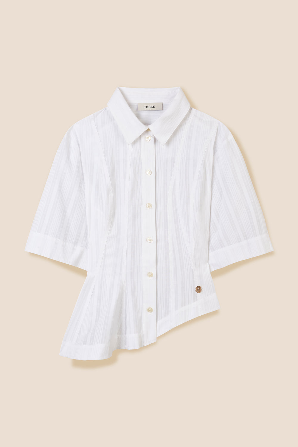 Asymmetrical cut shirt