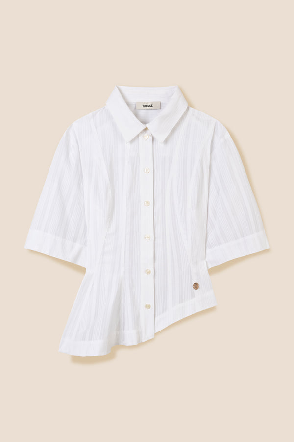Asymmetrical cut shirt