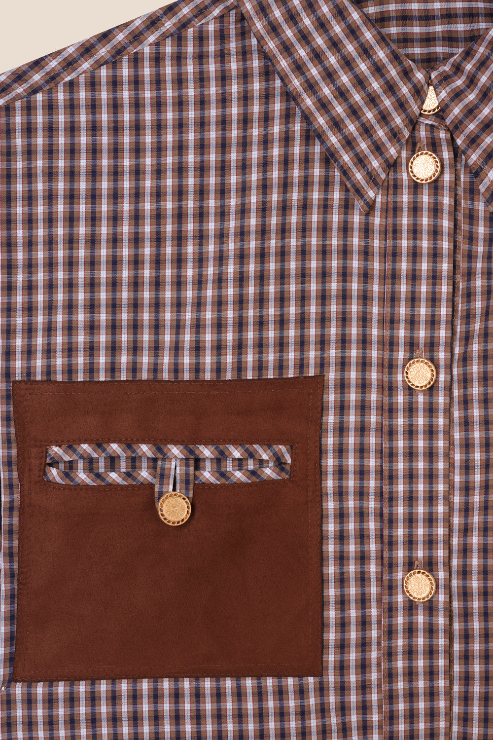 Nubuck pocket shirt