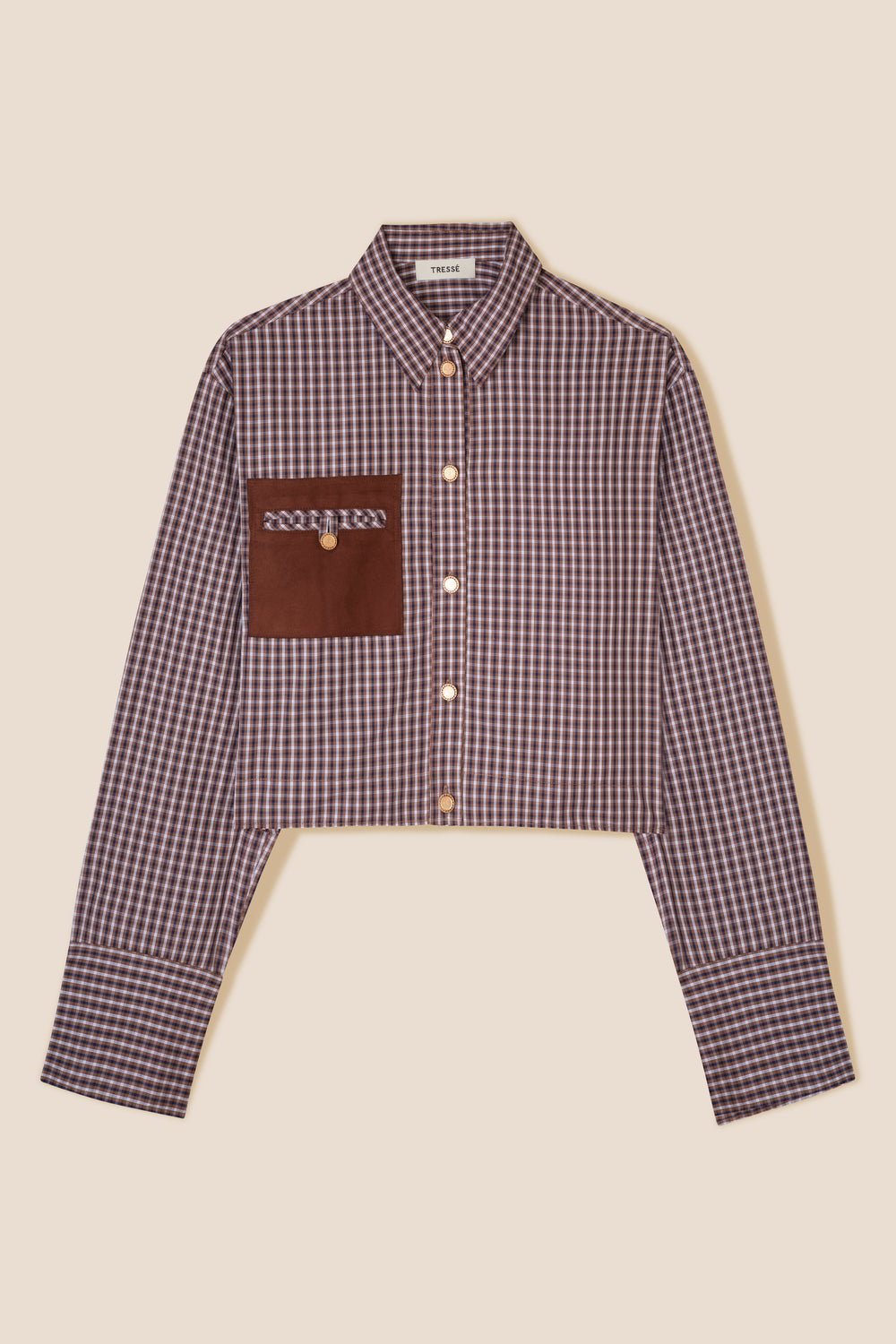 Nubuck pocket shirt