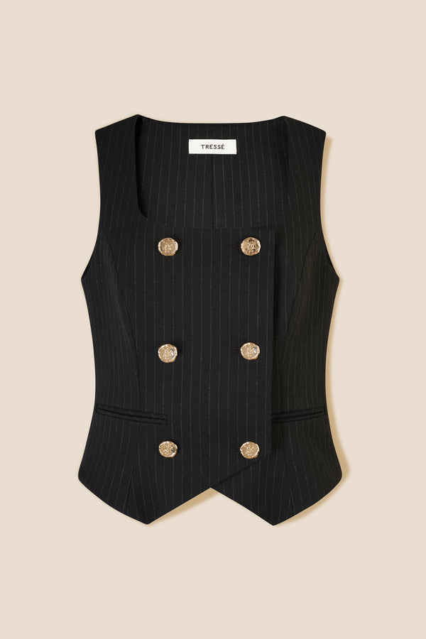 Pinstriped jacket