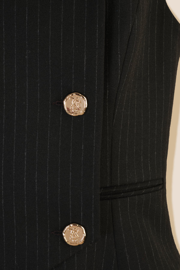 Pinstriped jacket